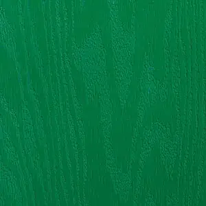 emerald green door